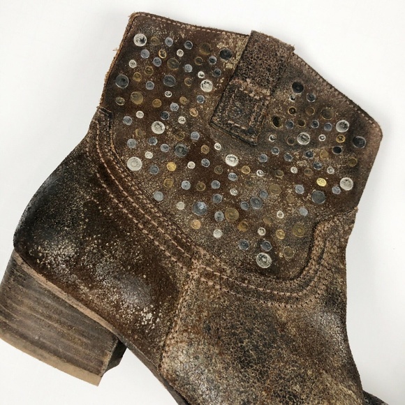 Diba True "Flying Solo" Studded Distressed Boots - Picture 3 of 11